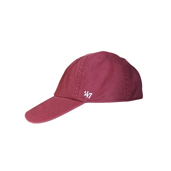 Rare Philadelphia Phillies 47 Brand Franchise Hat Baseball Cap Maroon‎ Large - Picture 2 of 4